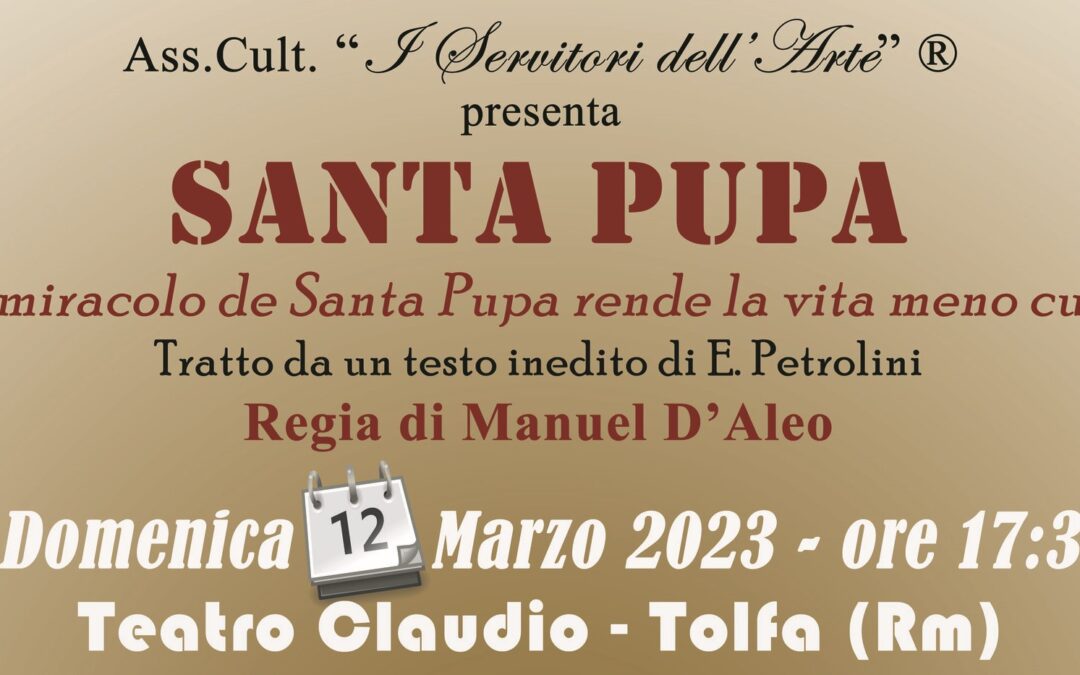12.03.2023 “SANTA PUPA” – Tolfa