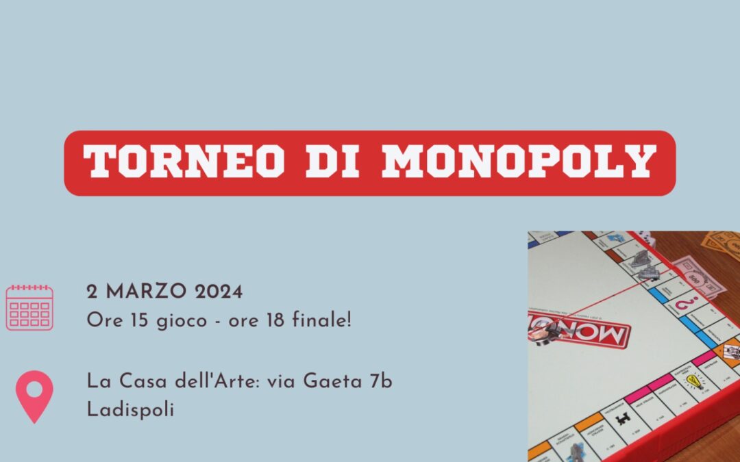 Torneo di Monopoly!